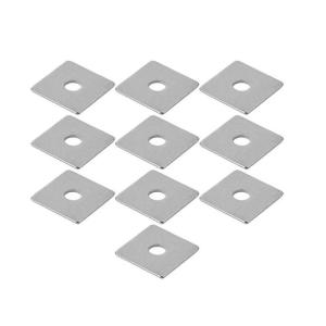 China DIN 436 Round Hole Copper Square Flat Washers SS316/304-A4-A2 factory
