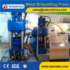 China China Scrap Metal Briquetting Presses to press Cast iron sawdust and copper sawdust chips factory