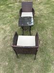 Elegant Design Wholesale Rattan Sofa Waterproof Design Indoor Outdoor Sofa Table