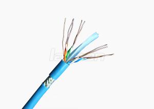 China High Frequency Cat6 Lan Cable Pure Copper Fluke 350Mzh SFTP Cat6 Cable factory