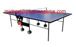 Supplier Folding table tennis table ping pong table features 10 minute assembly