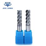 Cemented Tungsten Carbide Indexable Cutters Flatten 4 Flute Hrc45/Hrc55/Hrc65