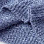 pull neck Womens Sweater Clothing Long Sleeve Knitted Crop Top Sweater