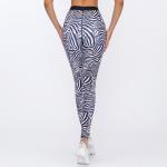 Elastic Band Womens Yoga Leggings Leopard Fitness Pants Custom made