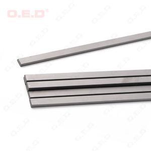 China K20 Tungsten Carbide Sheet Strips Two Bevels For Wood Cutting factory