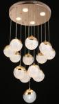 Duplex Loft Apartment Chandelier With Nordic Simple Ball Design And High Living