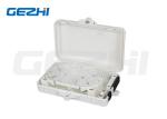 ABS Fiber Optic Termination Box 4 Core Fiber Rosette Box For FTTH