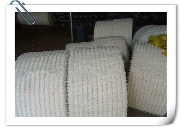 Horizontal Plastic Climber Plant Supporting Net , Extrusion Type Green Plastic Netting