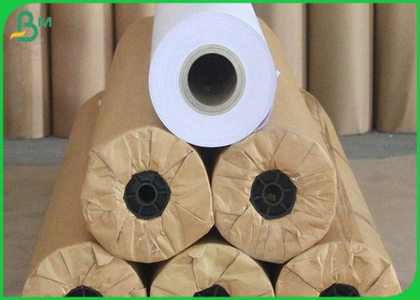China High Whiteness Garment Plotter Paper Roll 40 Gsm - 80gsm For Textile Factory factory