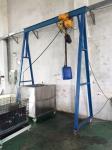 Lightweight Portable Gantry Crane Small Boat Lifting Wireless Remote Control