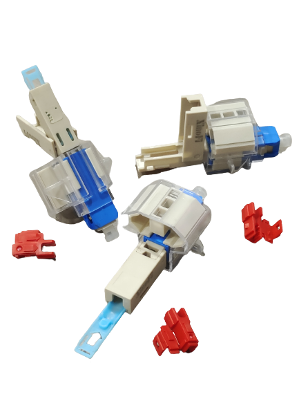 Experience Fast and Easy Fiber Optic Connections with Our SC 3 point Fast Connector
