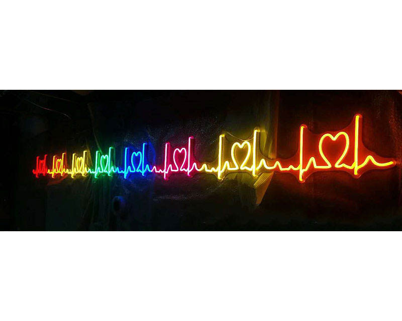 Wall-mounted Led Neon Light Sign Customized Happy Birthday Neon Sign