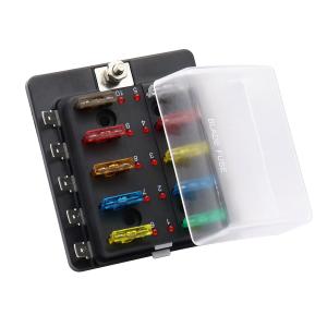 China Automobile Mid Number Fuse Seat Car Yacht Modified Ribbon LED Indicator factory