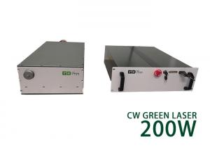 China Single Mode Nanosecond CW Pulsed Laser Green 200W Fiber Laser on sale