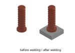 Welding Studs for Capacitor Discharge Stud Welding Fir Tree Stud