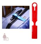 Daily Use Beautiful PVC Luggage Tag Custom For Bags Cases PVLT-008