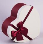 Cardboard heart shape gift box Foam Insert High Quality Custom Ring Packaging