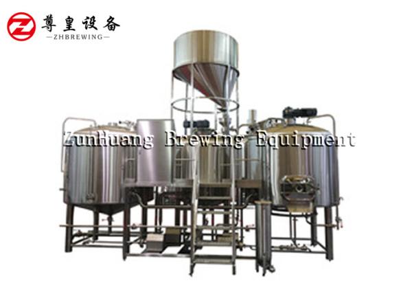 3 Vessel Craft Beer Equipment Bright Tank Ale Lager 5 / 7 Barrel Direct Fire