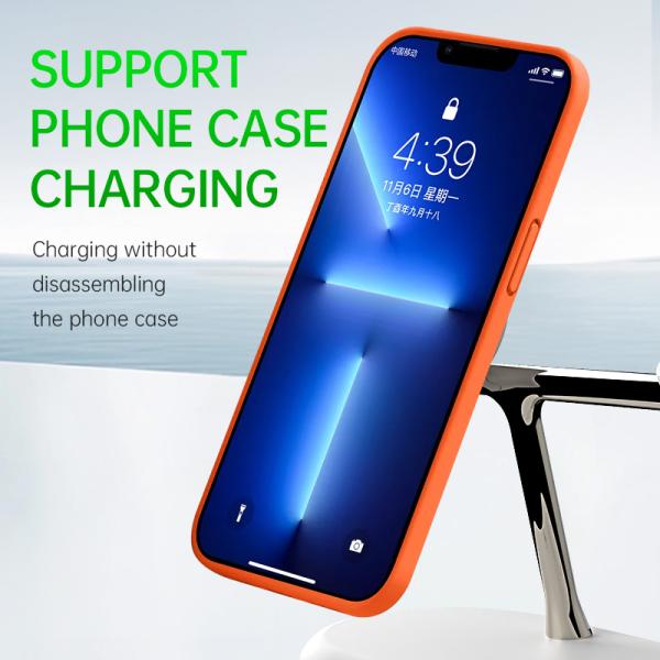 T256 15W/10W/7.5W/5W Wireless Fast Charger All In One Intelligent Charger for Apple and Samsung Phones Conversion more than 75%