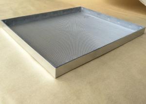 China 601 Durable Wire Mesh Tray Stainless Steel With Supporting Bar , High Temperture Resistant factory