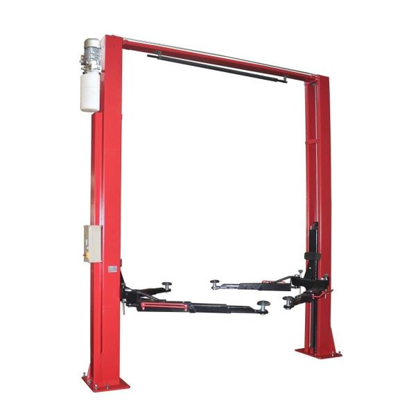 12000lbs 2 Post Clear Floor Lift Car Hoist Clear Floor With Three Stage Arm