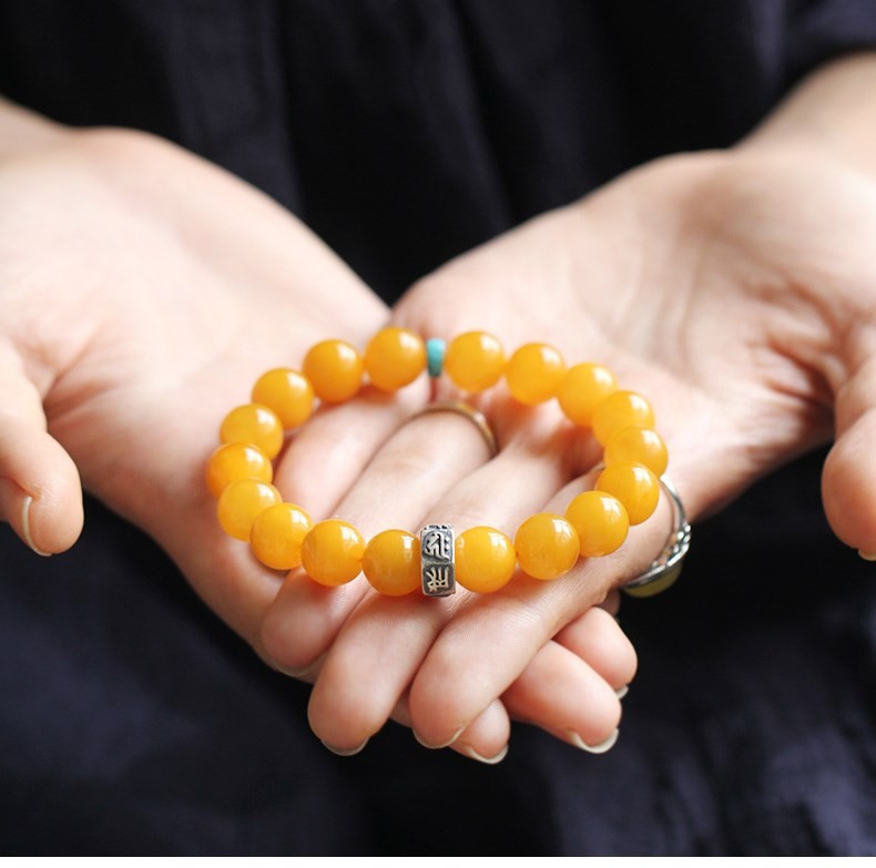Newest Fashion Design Amber Natural Gemstone Healing Crystal Beads Bracelets Blue Pink Quartz Beaded Bracelet For Women Gifts