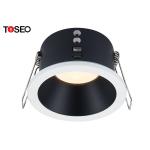 Waterproof IP65 Bathroom Ceiling Spotlights Black White AC 220V 240V RoHS