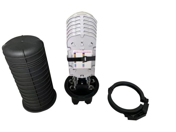 Outdoor FTTH FTTX IP68 Dome Fiber Optic Splice Closure 288 Joint Box PP+GF