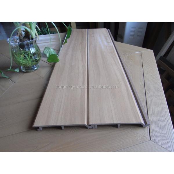 140mm*22mm Co-extrusion 3d Plastic Wall Panels for Outdoor Building PVC Wall Cladding