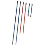 Multicolor Fiberglass Golf Alignment Sticks FRP Golf Putting Practice Rods