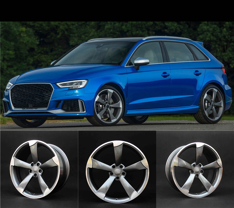 Machined Face Car Wheel Rims Aluminum Alloy 19 Inch 5 X 112