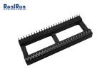 15.24 Row PBT 52P Ic Socket UL94V-0 Female Header Connector