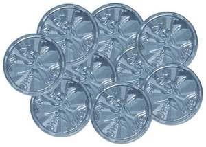 China Custom Arcade Machine Spare Parts Antique Silver Metal Coin Tokens factory