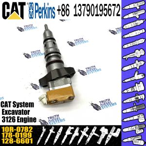 China Excavator E322C Engine 3126B Fuel Injector 10R-0782 128-6601 Diesel Engine Fuel Injector Assembly on sale