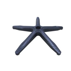 China High Quality 640mm Black Nylon Office Chair Base With Lumbar Support And Casters factory