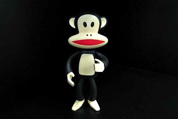 Paul Frank Plastic Toy Figures 5.5 Inch Tall Monkey Arm / Leg Movable
