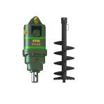 65mm Hydraulic Earth Drilling Auger Machine 98 Rpm 2 Output Shaft 46Kg Weight