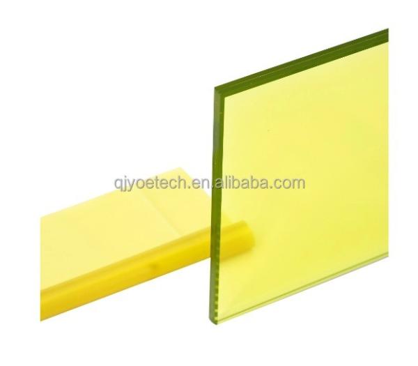 Yellow PVB Laminated Glass for Solid Structure Building Construction Kitchen