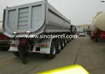Dump Semi Tipper Trailer With Hydraulic System For Easy Transportation