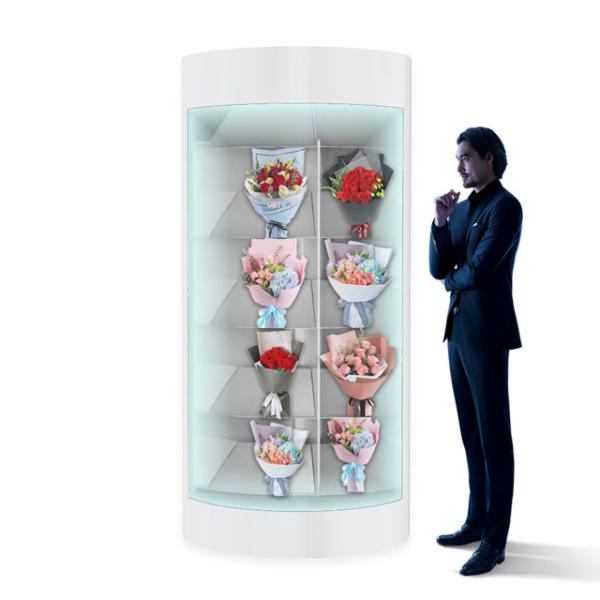 China Hospital Retail Lcd Vending Flowers Machine With Combine Cell Cabinet factory