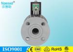 PVC Plastic Solenoid Valve , Flange Connection Weak Acid / Alkali 50mm Solenoid