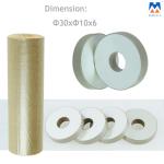 PZT8 Piezoelectric Ceramic Rings 30X10X6mm For Ultrasonic Transducer