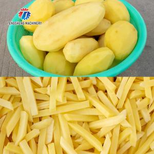 China 1500KG/H Vegetable Processing Machine French Fries Potato Stick Cutter factory