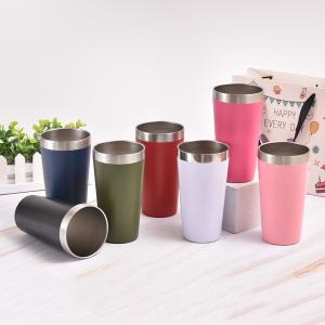 China 12oz Tumbler Stainless Steel Tumbler Bulk Vacuum Insulated Double Wall Travel Tumbler With Lid And Straw Reusable Tumbler factory
