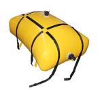 Sealed 2000 Liter Flexible Fuel Bladder ，Yellow Anti-UV Fuel Pillow Tanks Liquid
