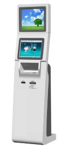 China Free Standing Lottery Ticket Kiosk 1920*1080 With Cash / Bank Cards Payment factory