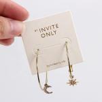Thick Paper Custom Jewelry Display Cards Paper Card Printing For Jewelry Display