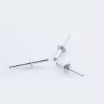 Binding Head DIN 7337 Pop Blind Rivets With Large Flange Rivet Aluminum Blind