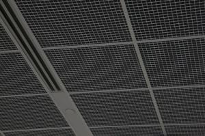 China Station Aluminum Open Cell Ceiling , Aluminium Cell Ceiling For Ventilation System factory