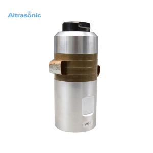 China Plastic Welding Ultrasonic Transducer 15Khz 16um Amplitude 4 Ceramics factory